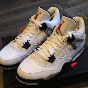 Air Jordan 4 Retro OG White Cement